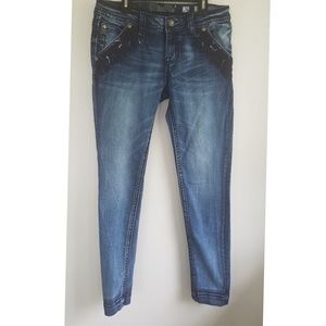 Miss Me Ankle Length Skinny Jeans